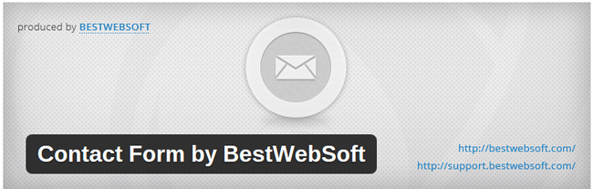 BestWebSoft WordPress 플러그인의 문의 양식.