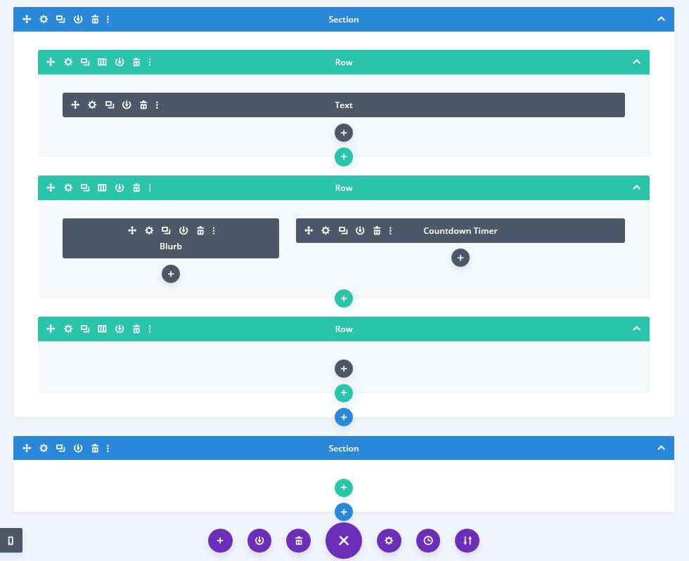 backend konstruktora divi