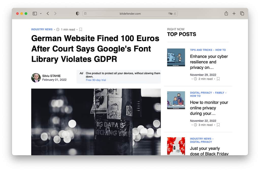 أفضل مقالات WordPress: GDPR fine