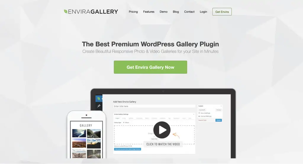 Galeria Envira este cel mai bun plugin de galerie WordPress receptiv