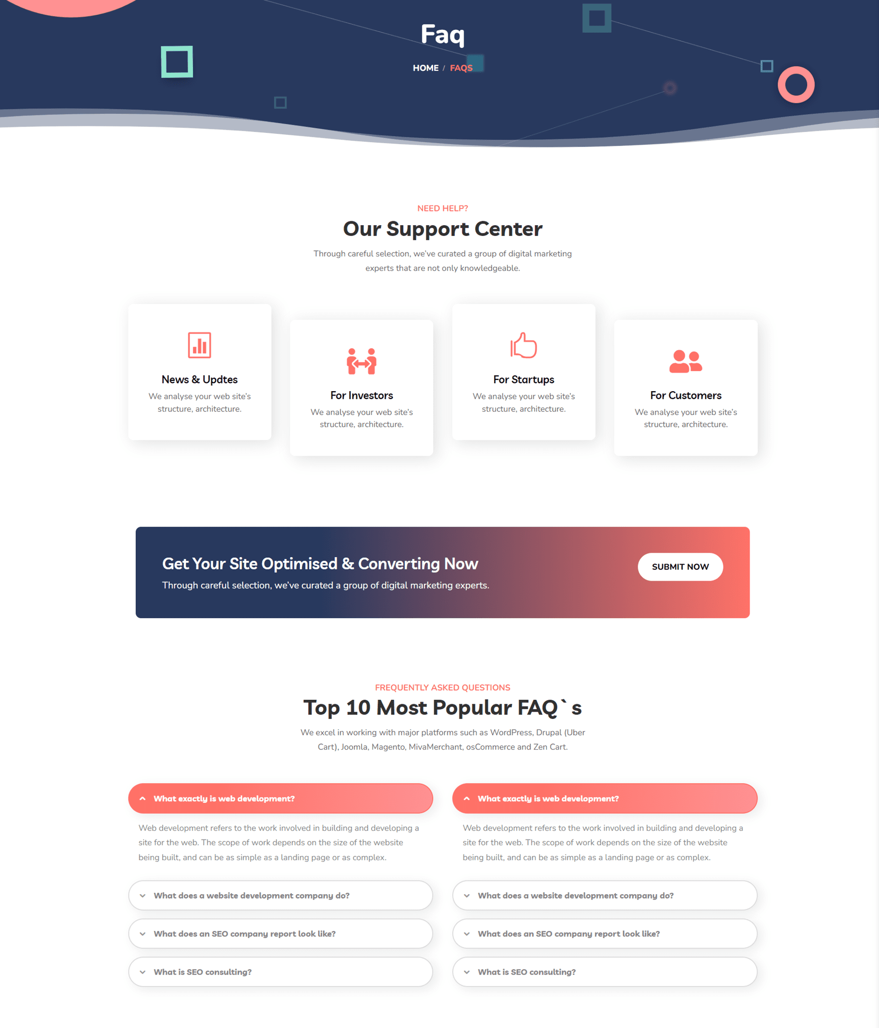 Divi SEO Agency Theme Divi 차일드 테마 개요 FAQ