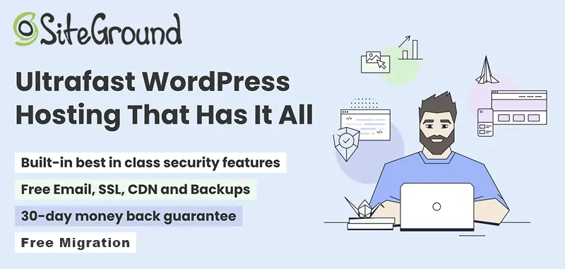 hosting WordPress siteground