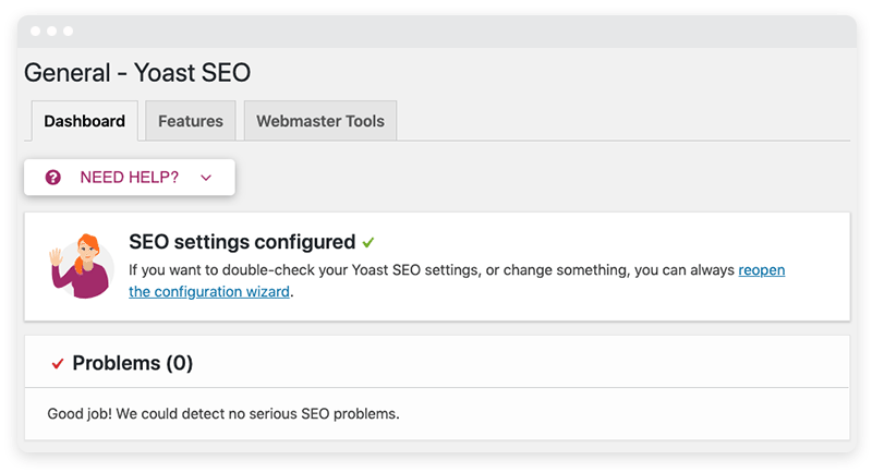 Yoast 中的一些常規 SEO 設置