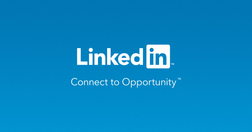 La home page di LinkedIn