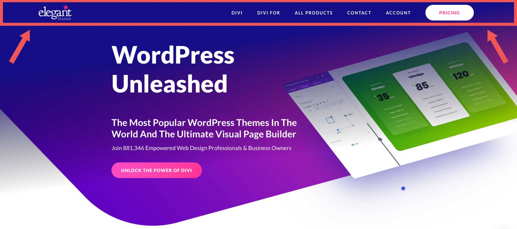 Antet WordPress