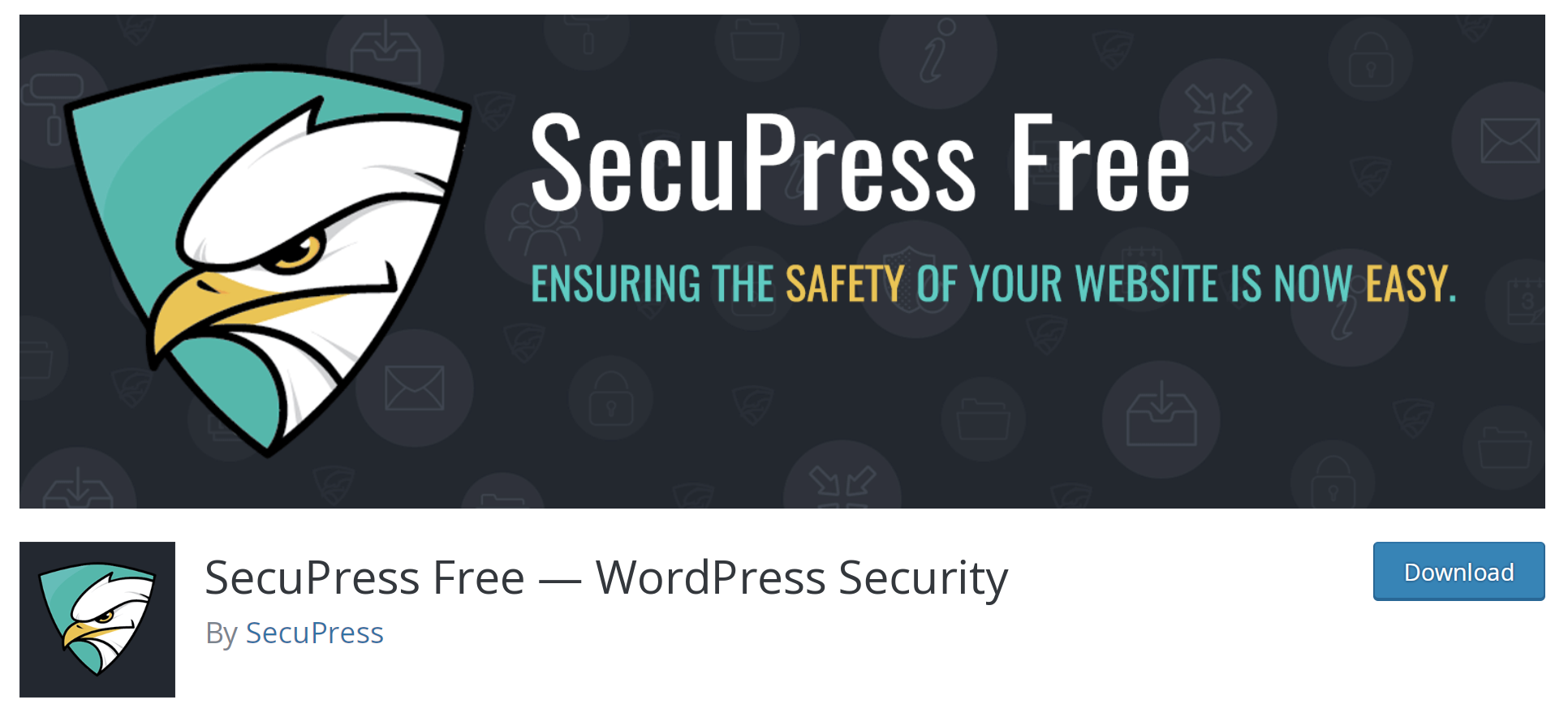 WordPress リポジトリの SecuPress リスト