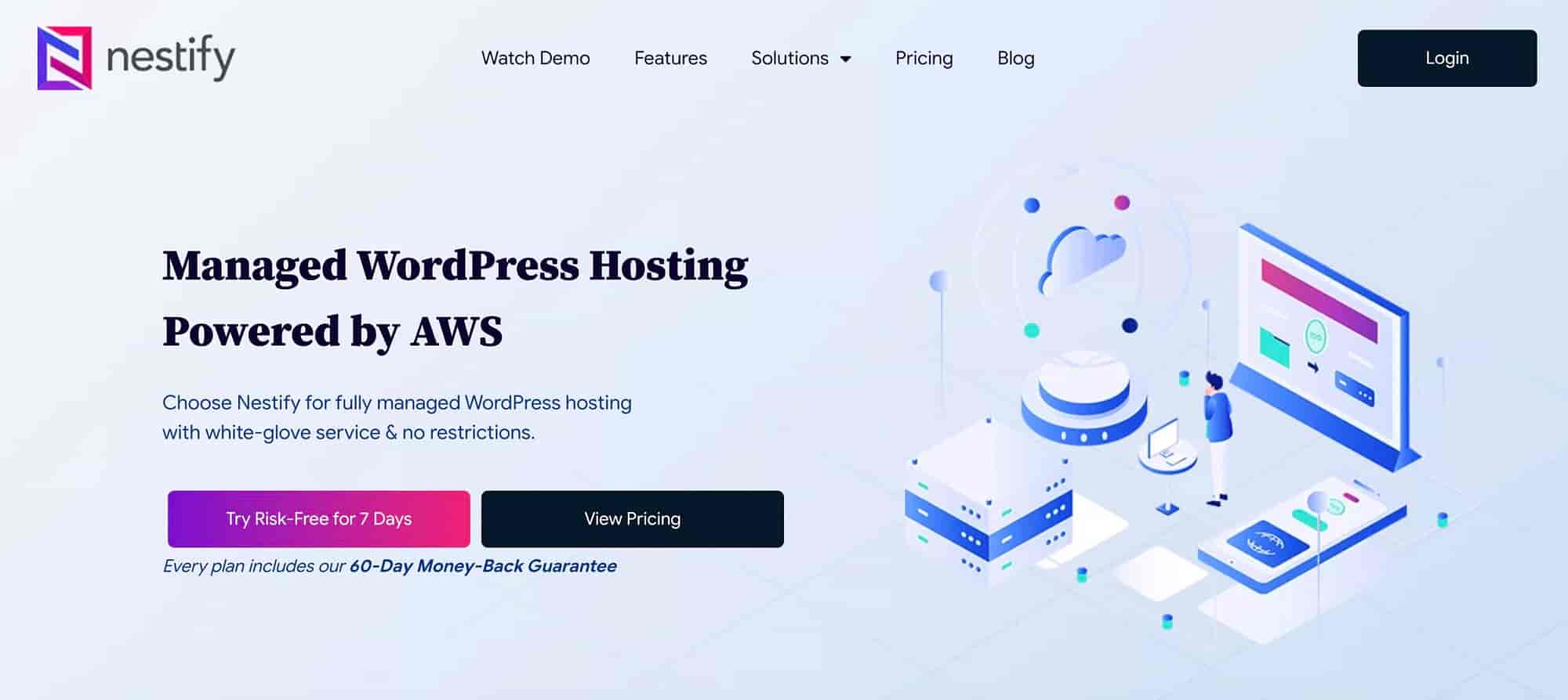 Nestify-Hosting-Homepage