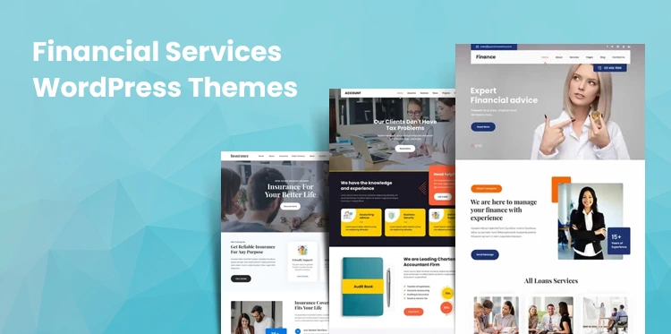 Temas de WordPress para servicios financieros