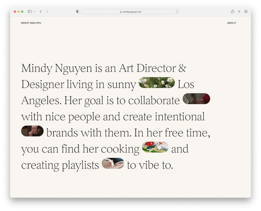 Mindy Nguyen-Service-Website