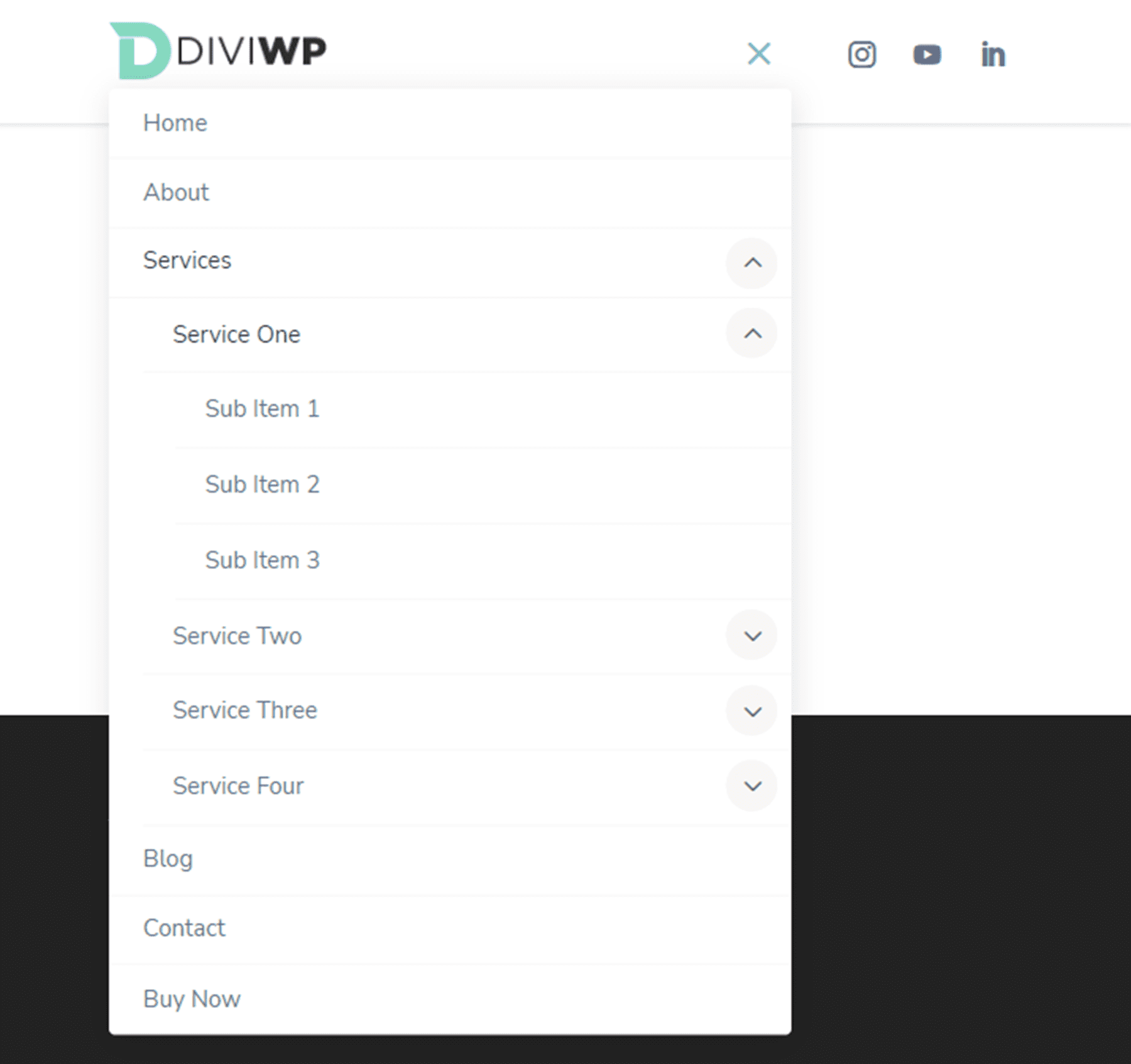 Divi Product Highlight DiviWP Header Sections Pack Layout 8 平板電腦