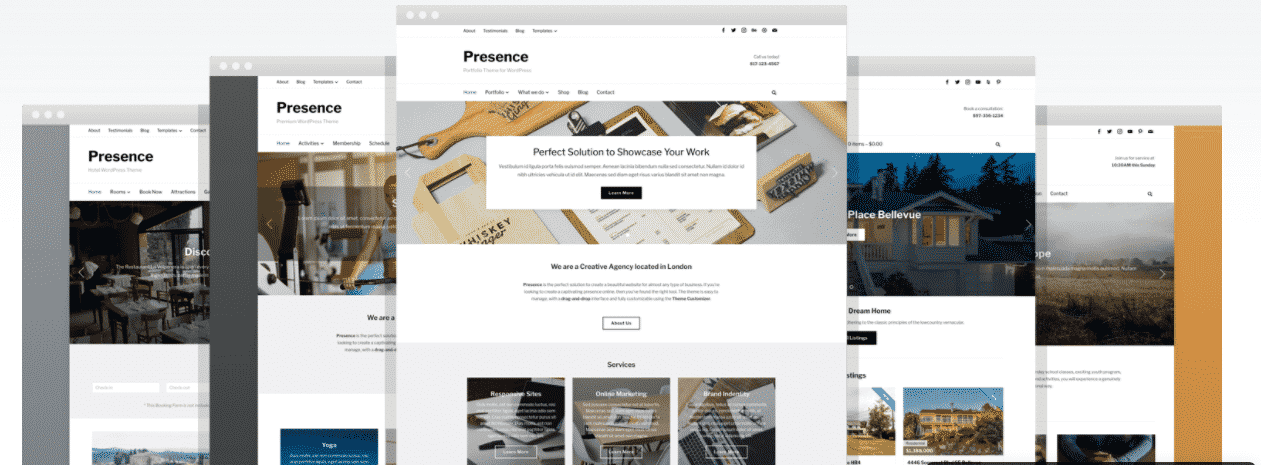 Unternehmens-WordPress-Themes