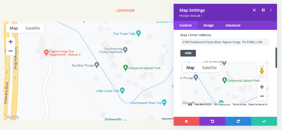 Ajouter un module de carte