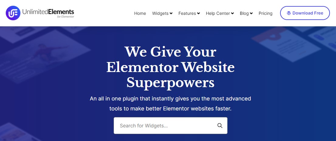 Elementor の無制限の要素