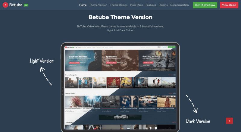 Betube-Video-WordPress-Motyw