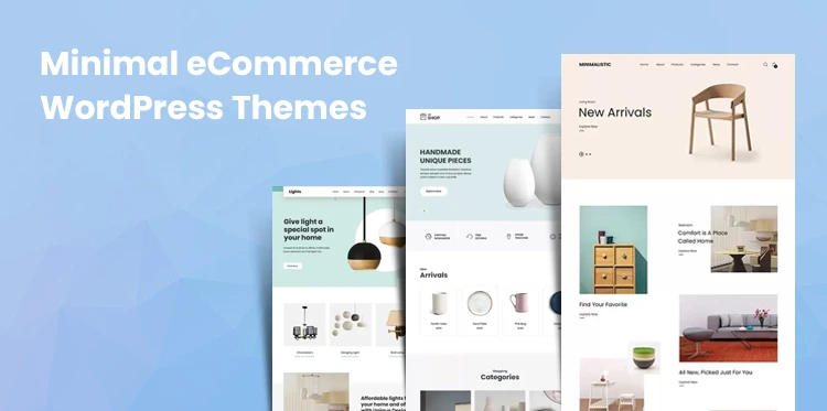 Minimale E-Commerce-WordPress-Themen