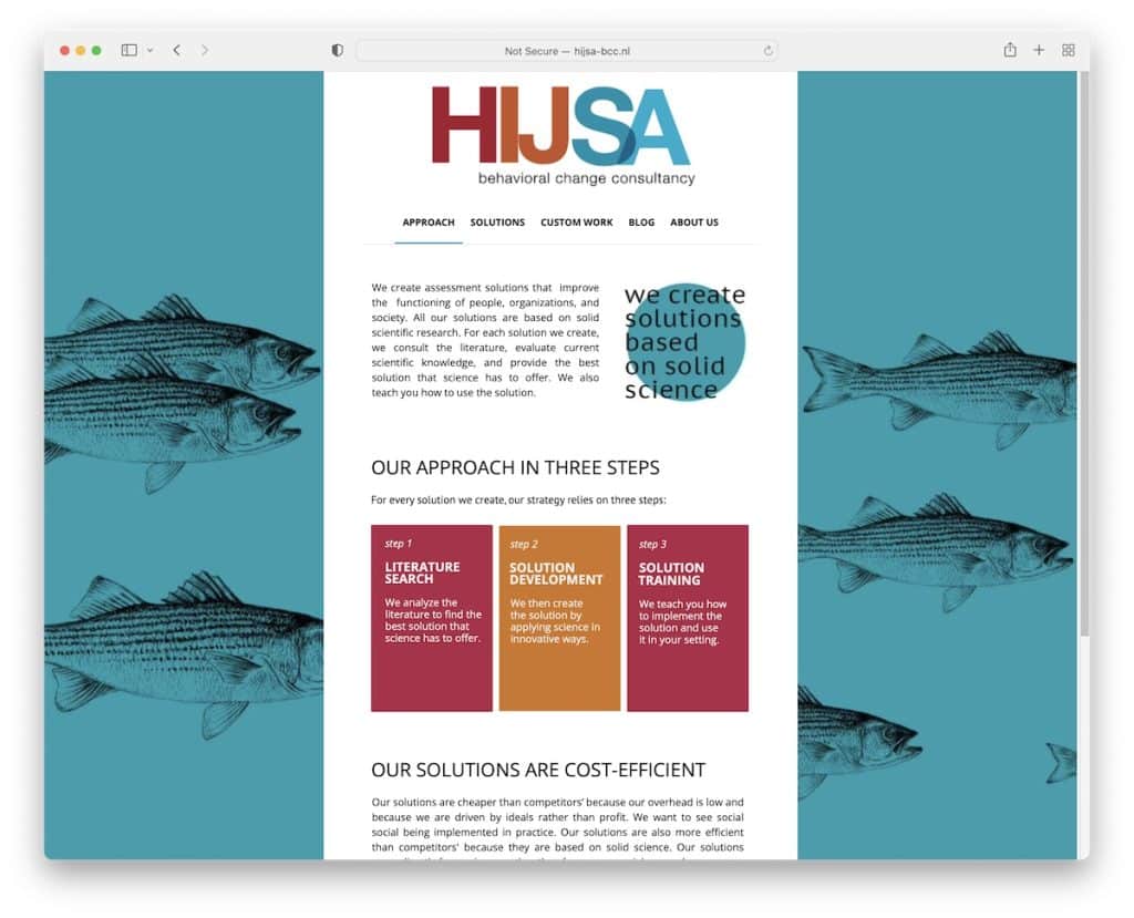 hijsa exemple de site google