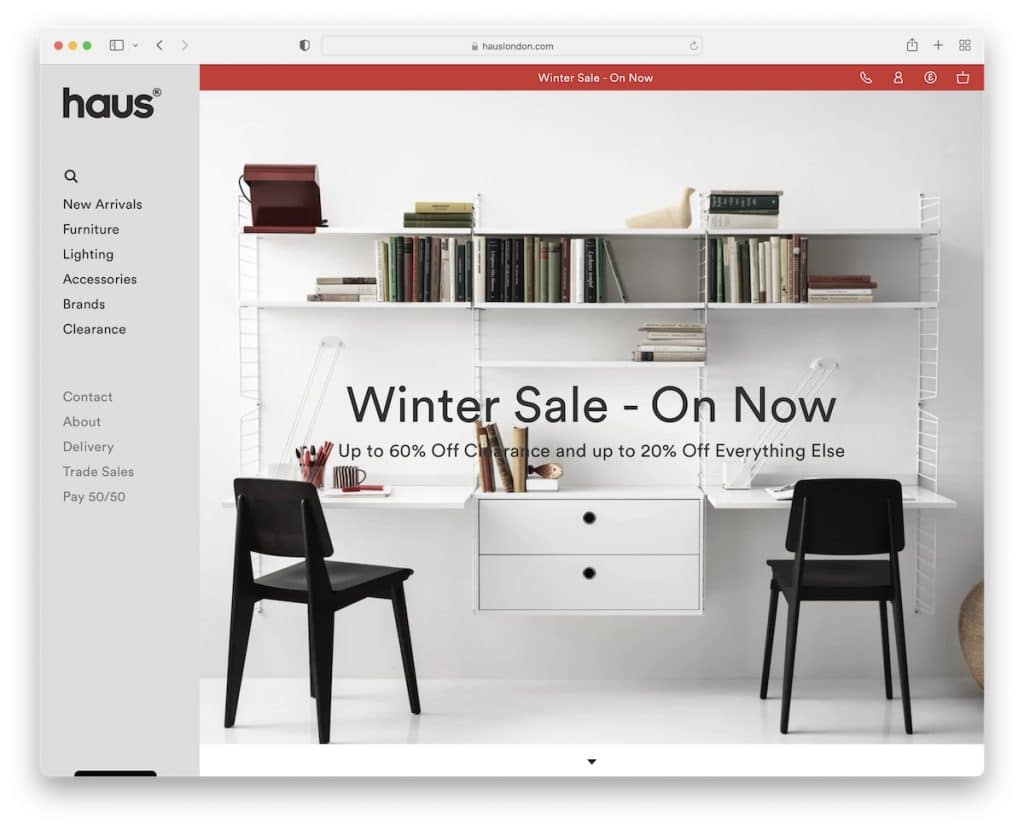 site da haus shopify