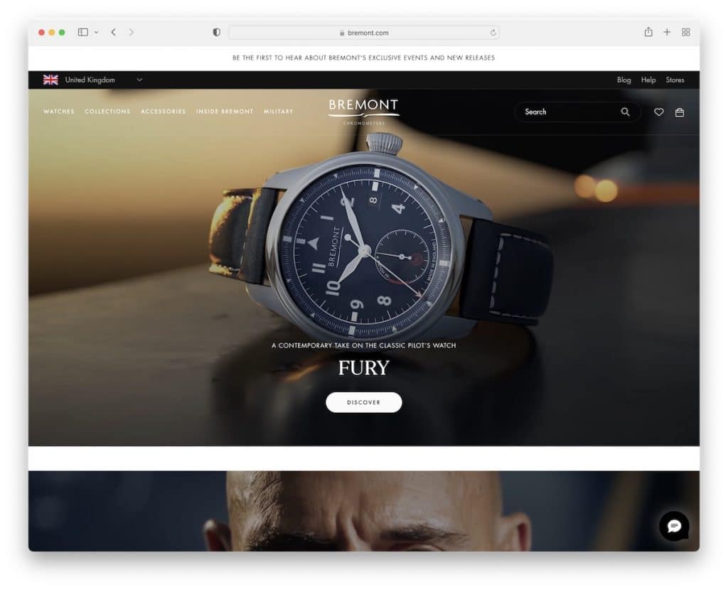 sito web bremont shopify