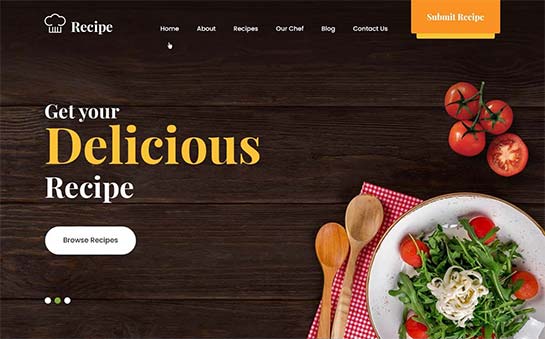 Rezept WordPress-Theme