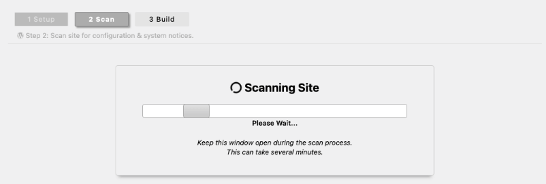 Duplicator scanning site