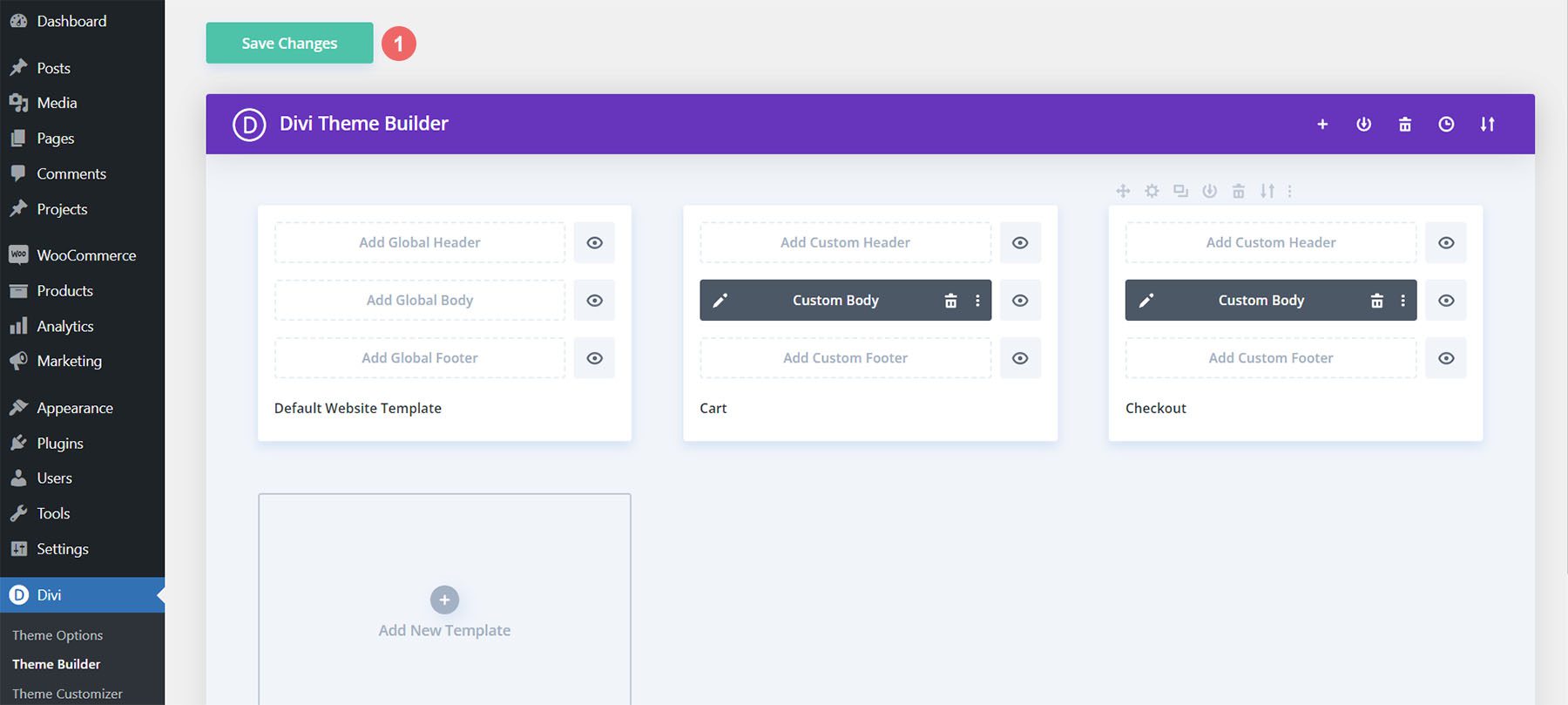 Enregistrer toutes les modifications