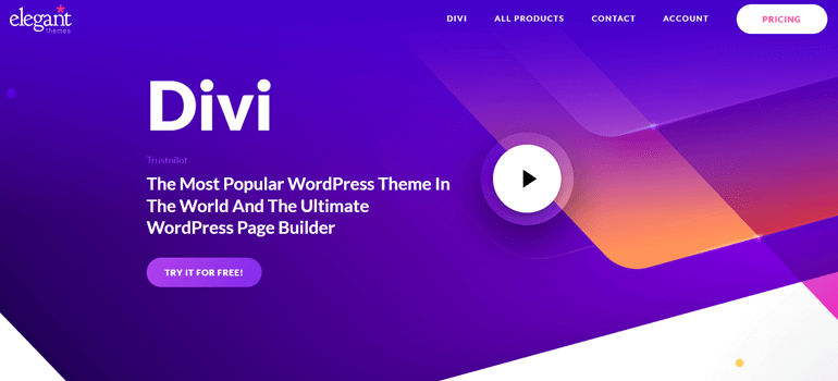 ปลั๊กอิน Divi WordPress