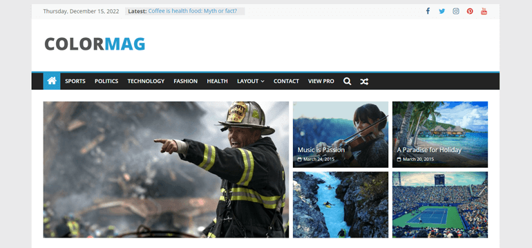 ColorMag Tema WordPress