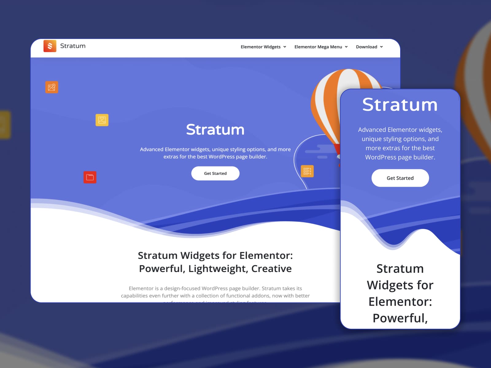 用于向 WordPress 博客添加内容的 Stratum Elementor 小部件。