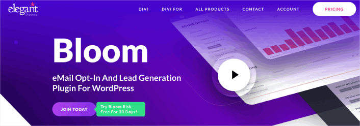 Bloom WordPress 팝업 플러그인