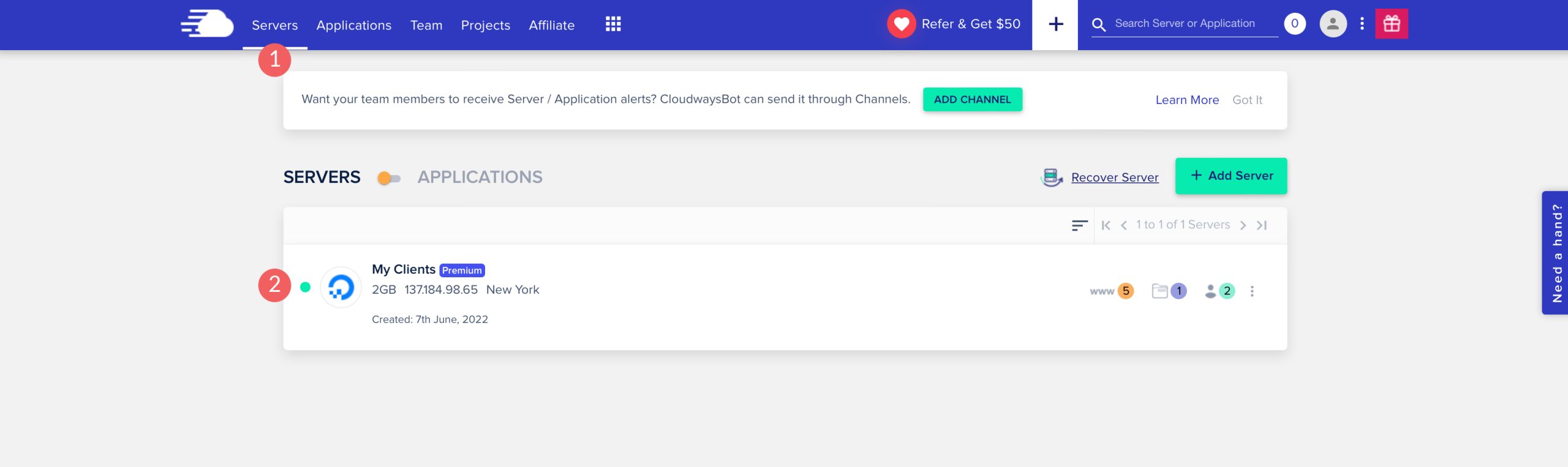 Aktualisieren Sie PHP in Cloudways