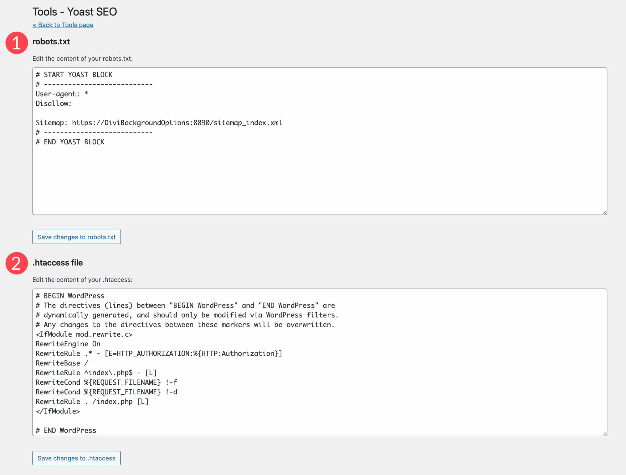 โปรแกรมแก้ไขไฟล์ Yoast SEO