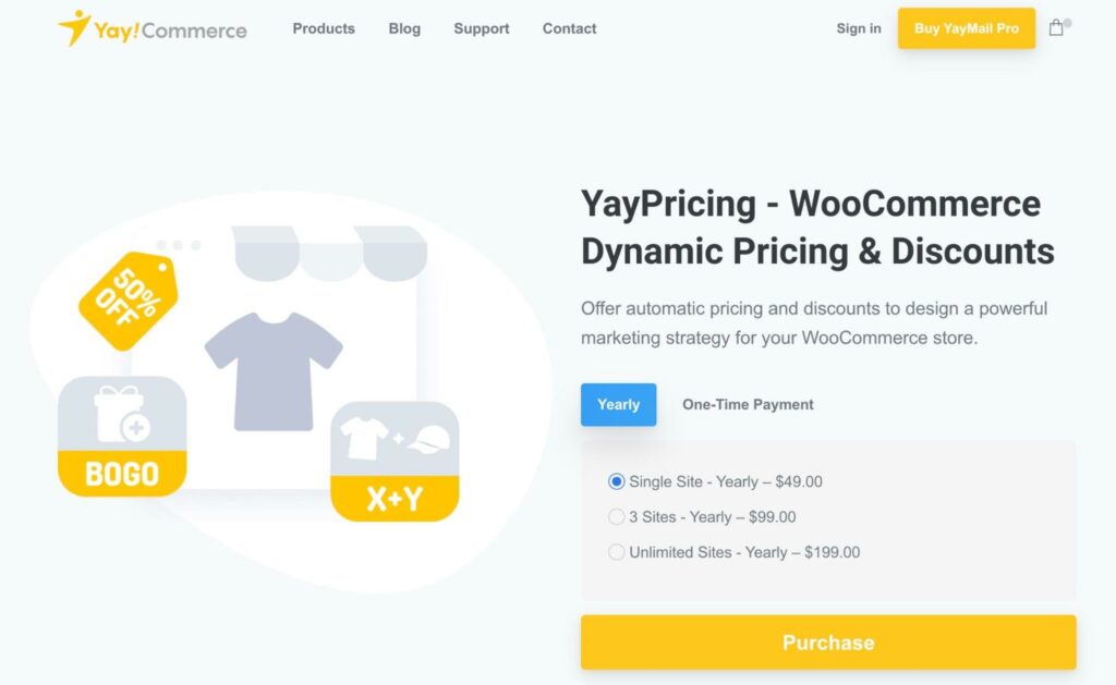 soluzione di prezzi yaypricing per wordpress