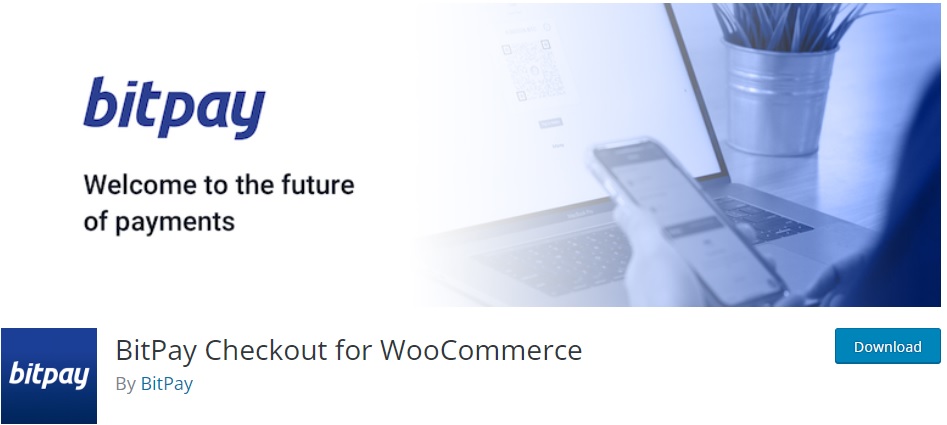 Bitpay-Checkout für Woocommerce-Plugins, um Bitcoin in WordPress zu akzeptieren