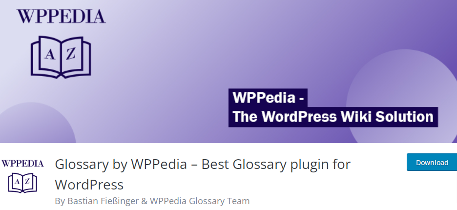 Glosarium oleh plugin WPPEdia