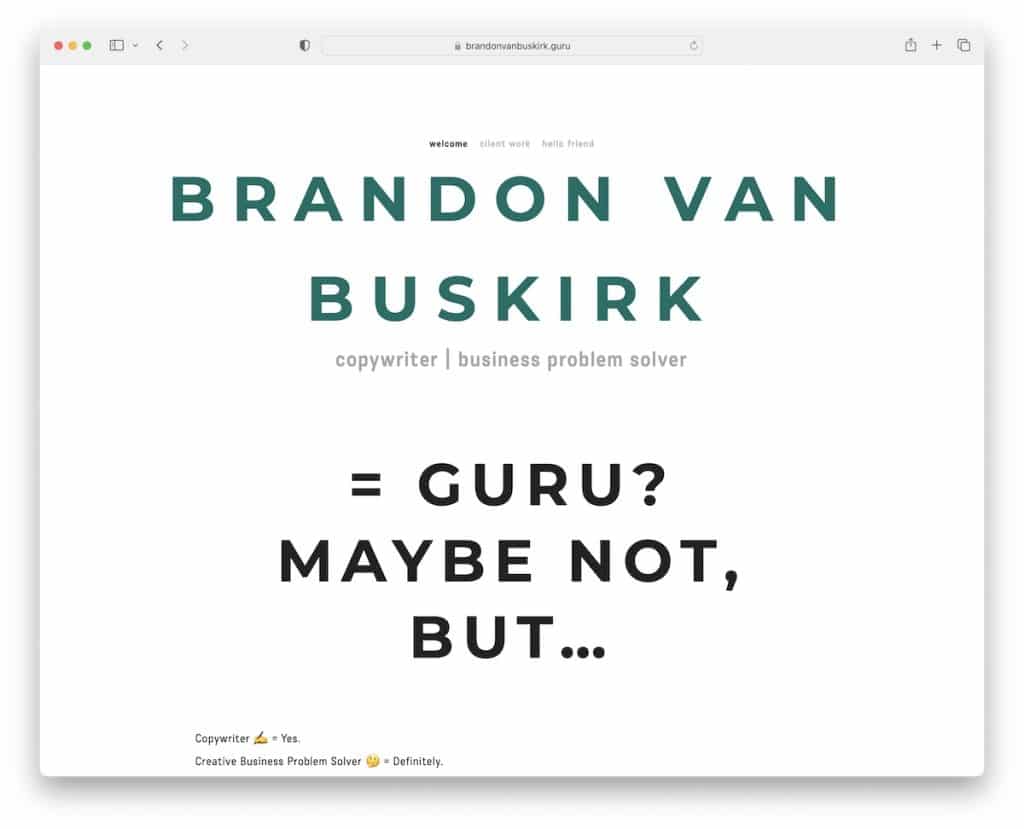 brandon van buskirk redactor sitio web