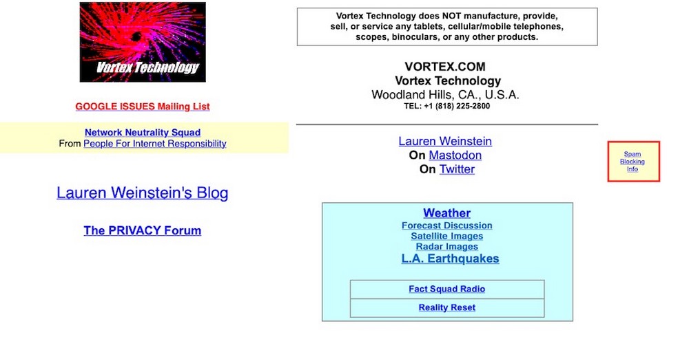 technologie vortex