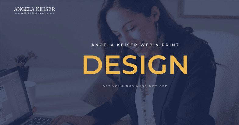 Angela Keizer Design の Web サイトのスクリーンショット