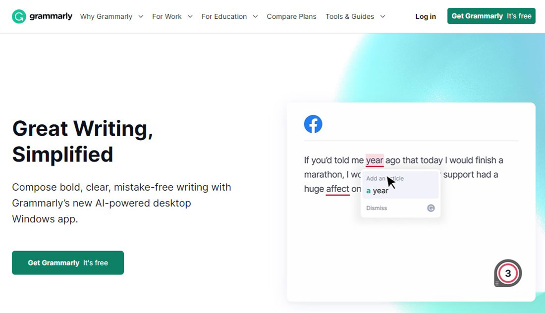 Grammarly - 最優秀ライティング アシスタント