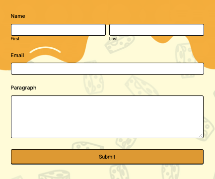 Example Formidable Forms 表单