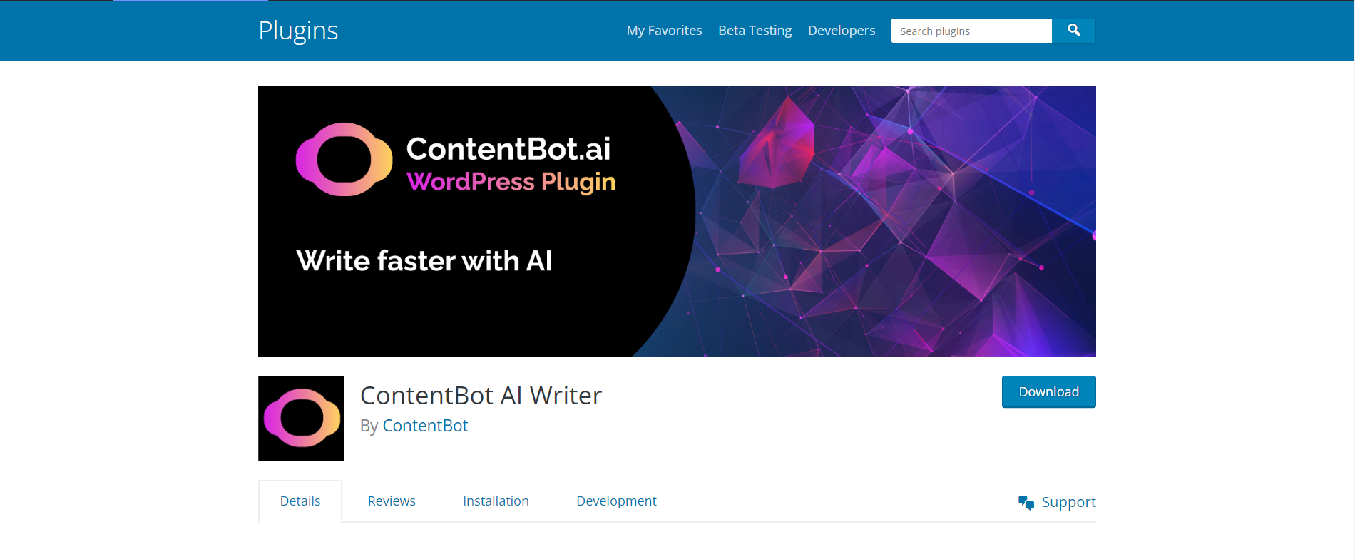 Generador de contenido ContentBot AI Writer