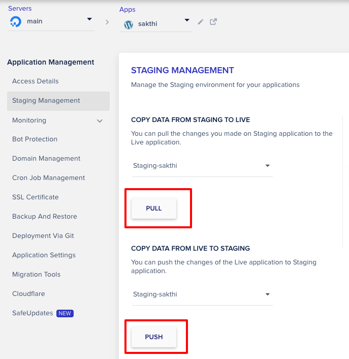 cloudways-pull-push-opción