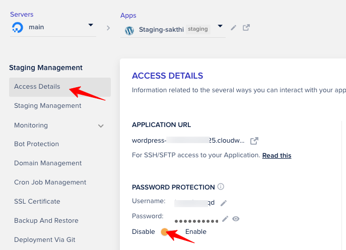 contraseña-deshabilitada-cloudways-staging