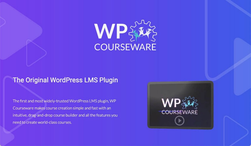 Página de inicio de WP Courseware