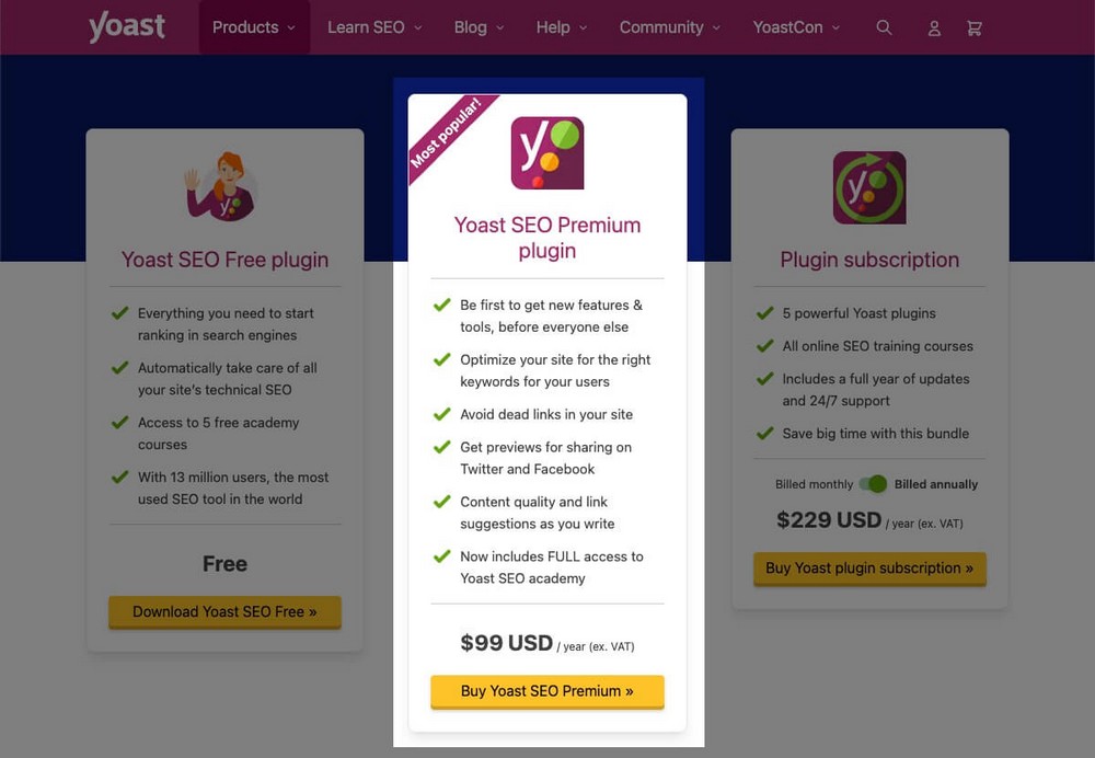 Harga Plugin SEO Yoast