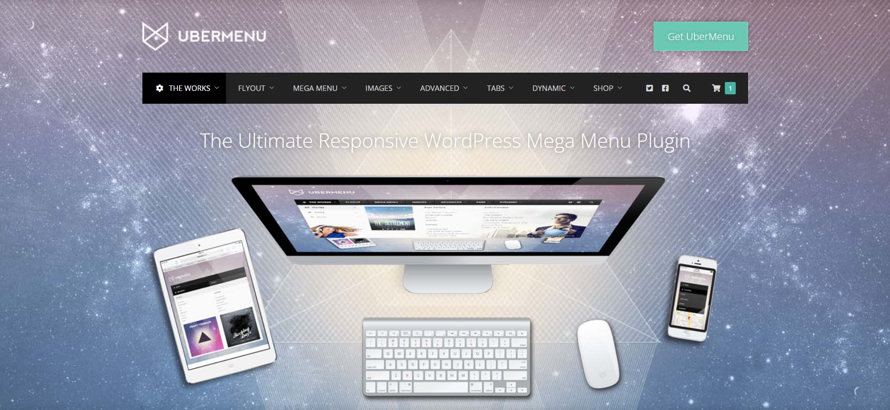 UberMenu - plug-in de mega menu do WordPress