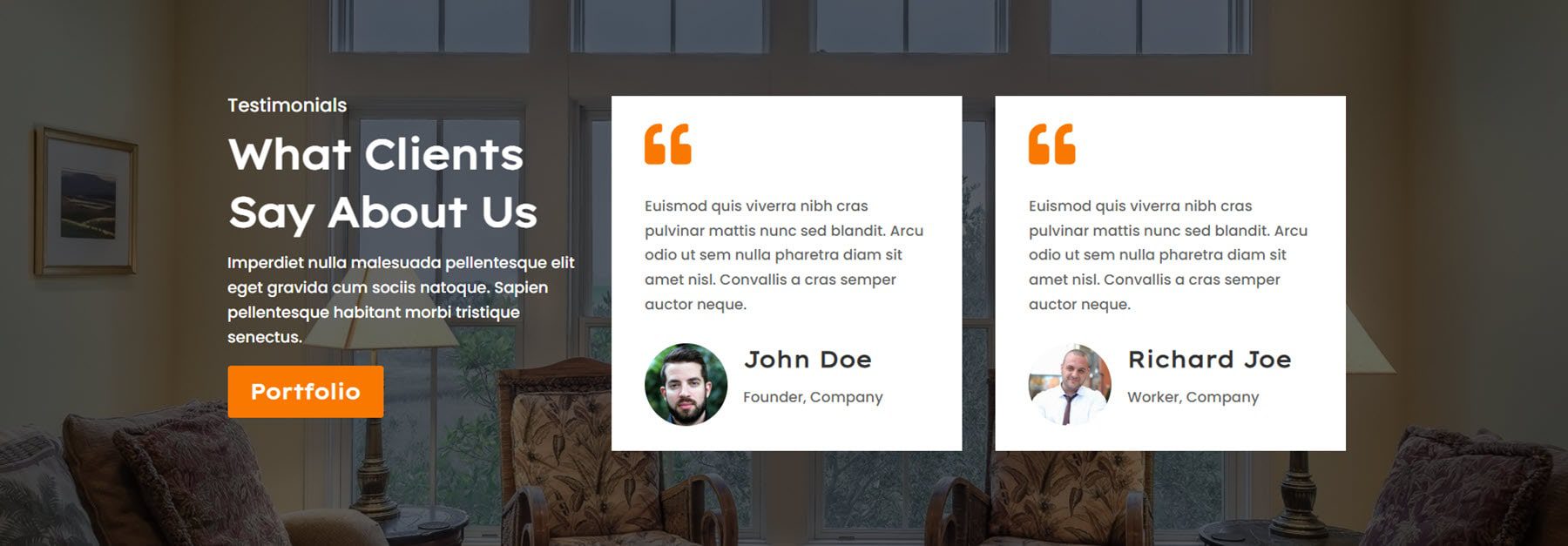 Testimonio 2 del paquete Divi Designer Highlight del producto Divi