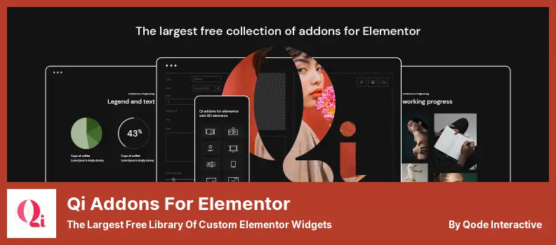 Elementor Eklentisi İçin Qi Eklentileri - Özel Elementor Widget'larının En Büyük Ücretsiz Kitaplığı