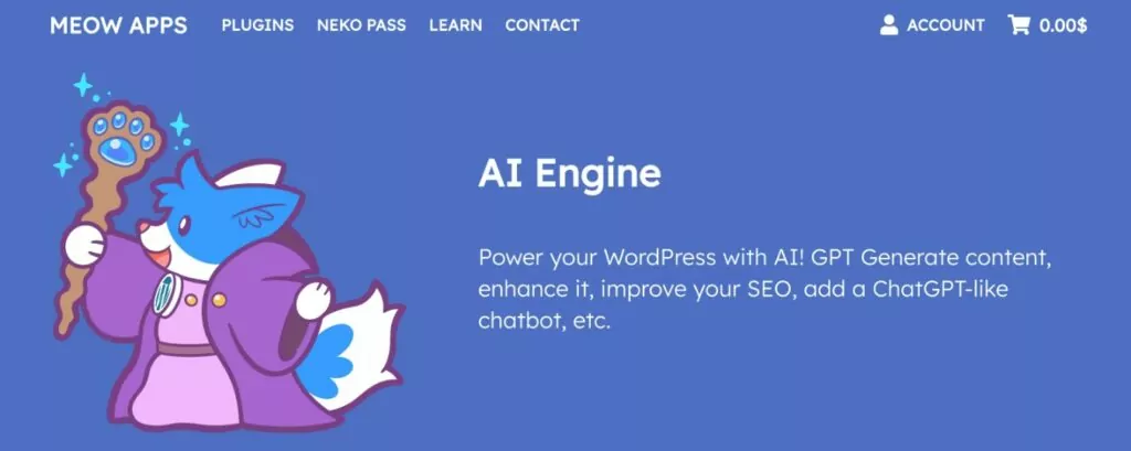 Wtyczka AI Engine ChatGPT WordPress