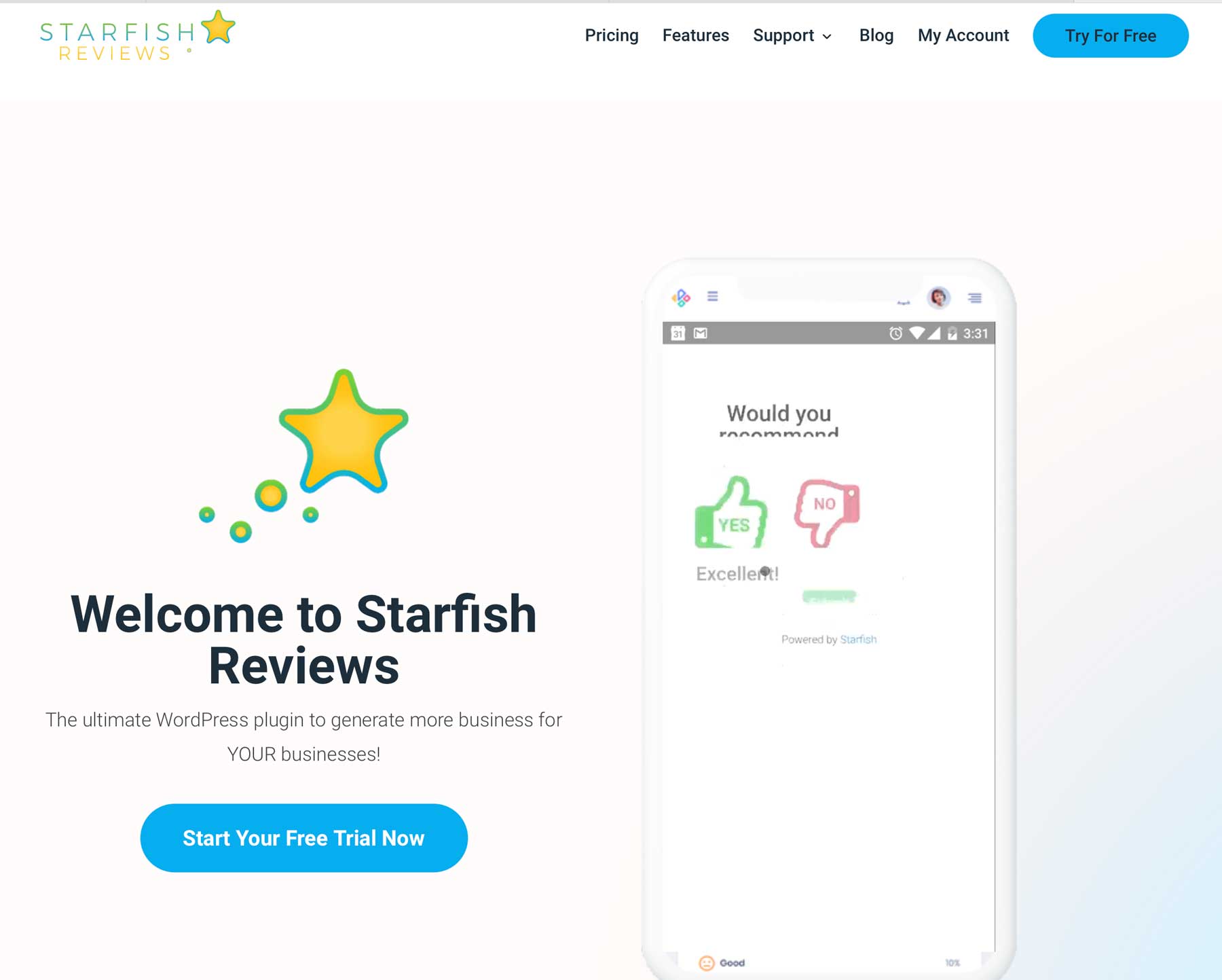 Starfist Reviews, el mejor complemento de revisión de WordPress