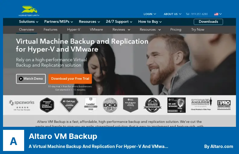 Altaro VM Backup – Eine Sicherung und Replikation virtueller Maschinen für Hyper-V und VMware